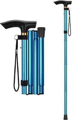 TIGGROO Walking Stick - Adjustable Folding Walking Sticks for Women and Men FREE P & P