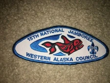 Boy Scout Western Alaska Killer Whale Council 2001 National Jamboree JSP Patch