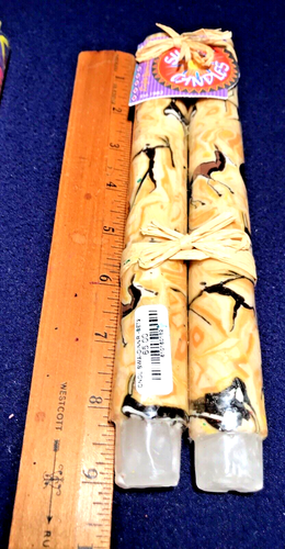 Neu Kapula Spitzkerzen 9" südafrikanische Kunst handbemalt 2 Sets (4) - Bild 7 von 7