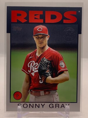 SONNY GRAY - 2021 TOPPS Series 1 Baseball - 1986 35th Anniversary Insert - #72