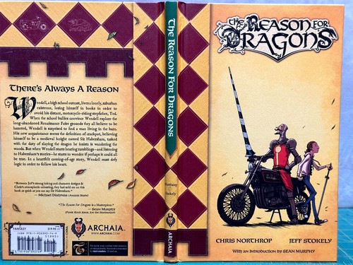 THE REASON FOR DRAGONS by Northrop, Stokely 2013 Ren Faire Graphic Novel 1st Ed - Picture 1 of 13