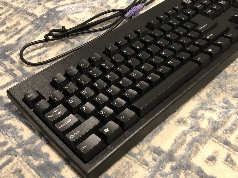 Chicony Black PS/2 Keyboard English KB-2961 - Image 3 of 4