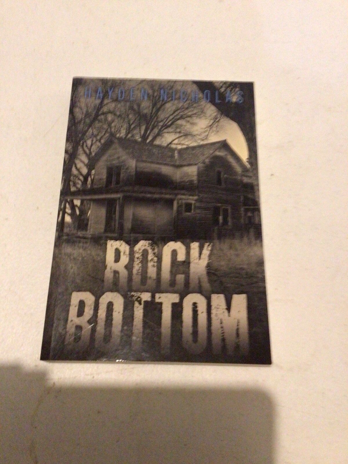 Rock Bottom by Hayden Nicholas (2017, Trade Paperback)