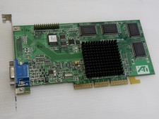 ATI Rage 128 PRO, 16MB SDR, 128 BIT, AGP 4x, Dell 041MJU, VIDEO CARD - WORKING 