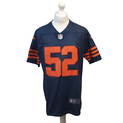 Nike Chicago Bears Trikot Blau Khalil Mack #52 NFL Football Herren Uk S EE700