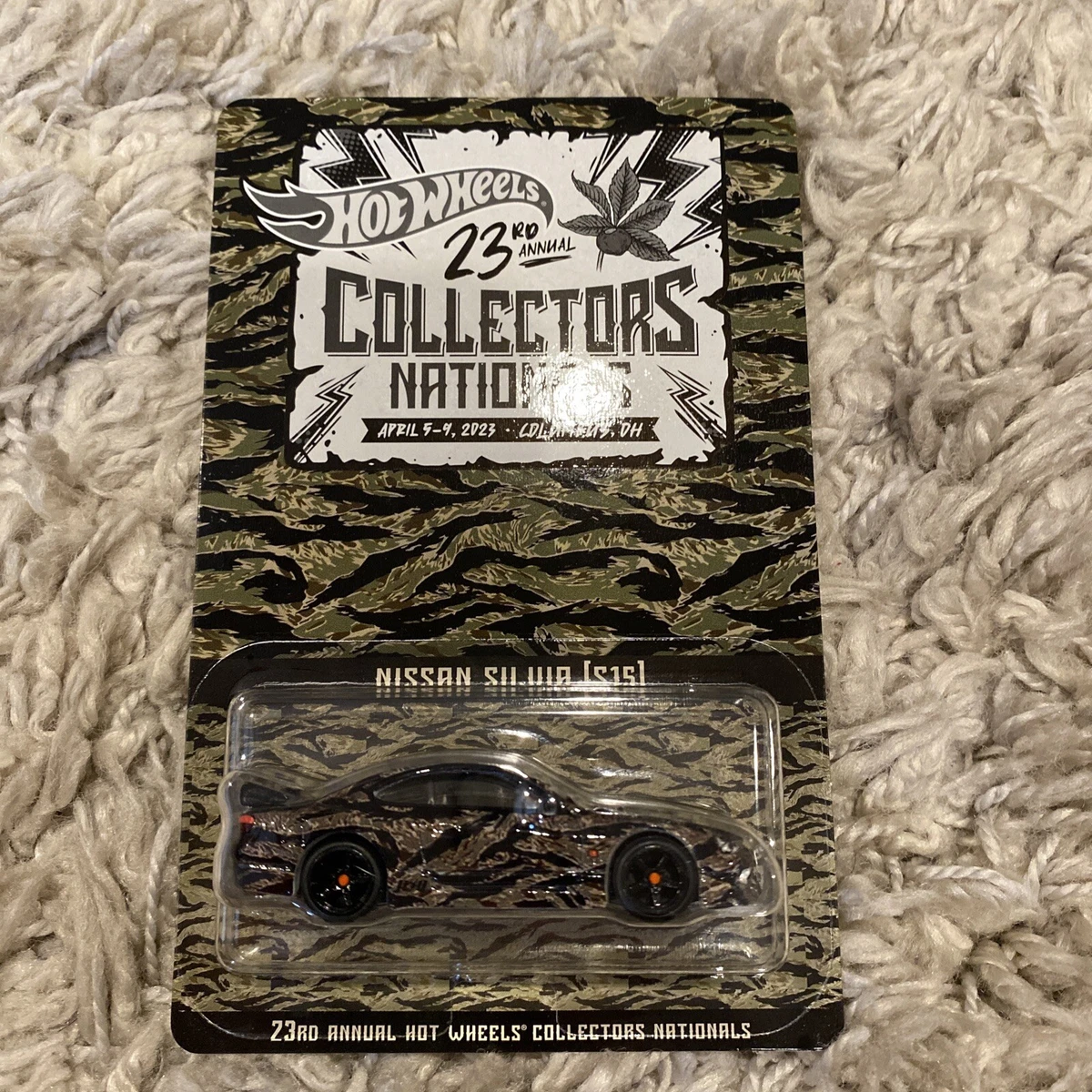 Hot Wheels 2023 Ohio Convention Nissan Silvia S15 23rd Nationals Dinner Car -WOW