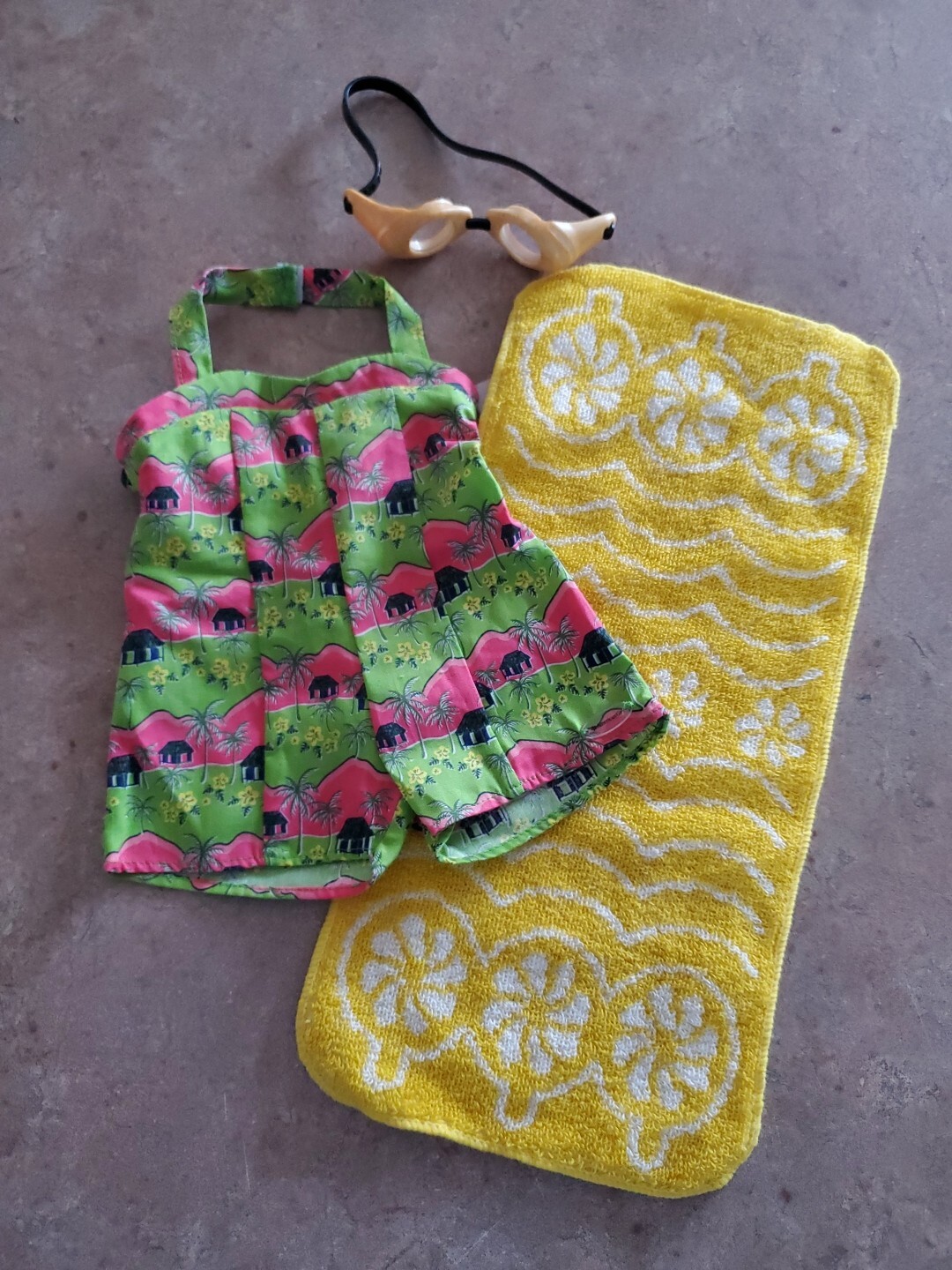 American Girl Nanea’s Island Swimsuit, Towel and Goggles Beforever eBay