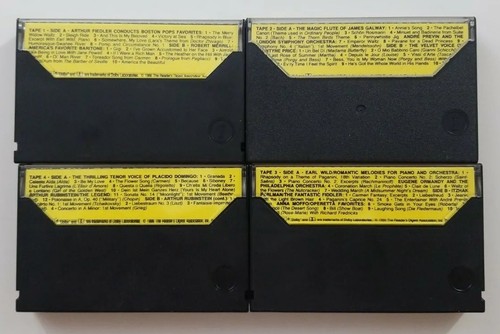 Encore Great Stars Great Performances Cassette Tapes 1-4 1986 Readers Digest - Picture 2 of 6