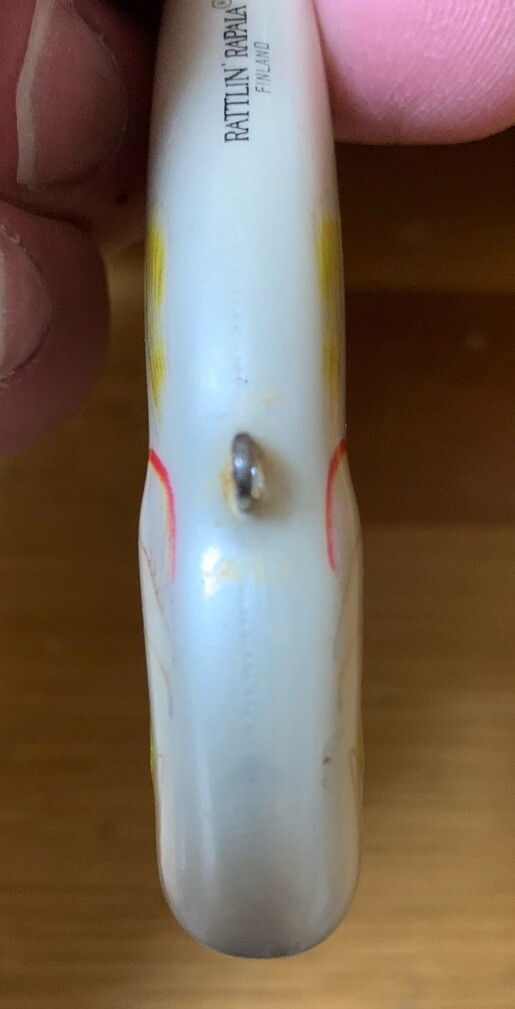 Leurre Rapala Rattlin' Rap RNR-8 – Boîte Revendeur Finlande, Coloris Spécial Japon