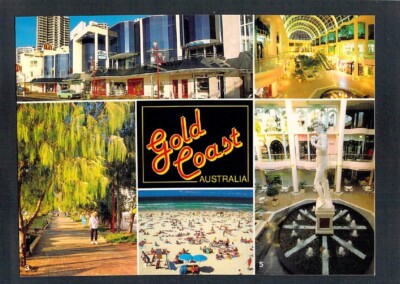 E9993 Australia Q Gold Coast 5 image NCV postcard