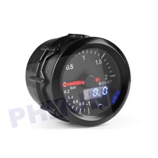 2 52mm Digital Pointer 7 Color Led Car Turbo Boost Meter Bar Pressure Gauge 2 52mm Digital Pointer 7 Color Led Car Turbo Boost Meter Bar Pressure Gauge