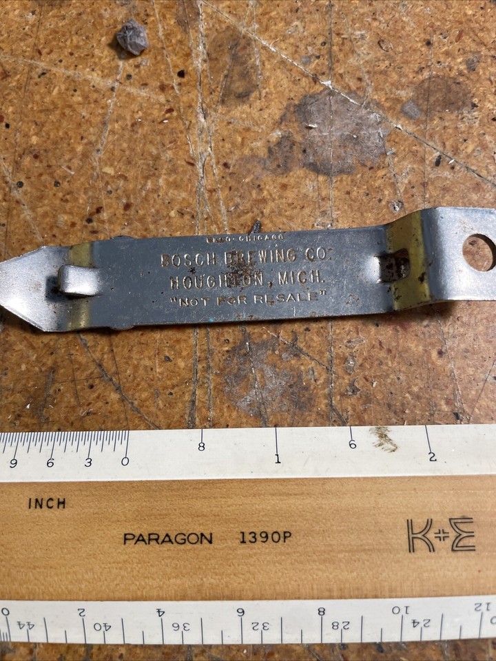 Vintage Bosch Beer Can / Bottle Opener eBay