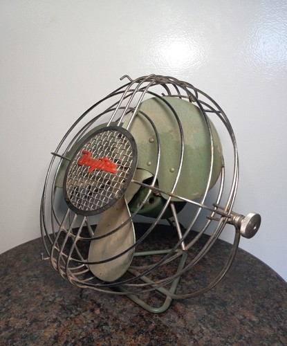 RARE! Vintage Dayton 10" 1 Speed 3 Blade Table/Desk Fan(Works!) - Picture 9 of 10