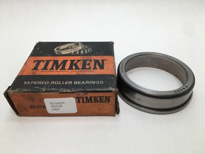 Bower 3525B Flange Taper Roller Bearing Cup / Race 3-7/16'' OD 3525 B USA