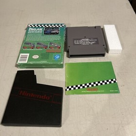 Nintendo NES R.C. Pro-Am Game Box Manual Cartridge Tested Working