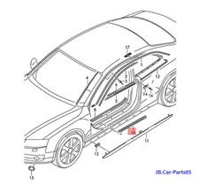 Original AUDI 8T0853373K01C Einstiegsleiste Zierleiste vorne links A5 S5 Neu