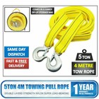 <!--F#f_0-->Car Van 4M 5 Ton Tow Towing Pull Rope Strap Hooks Heavy Duty Road Recovery<!--F/-->
