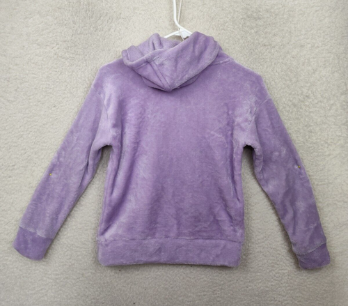 Lucky Brand Women Sweater Medium Purple 100% Polyester Hooded Regular Pullover - Picture 10 of 17