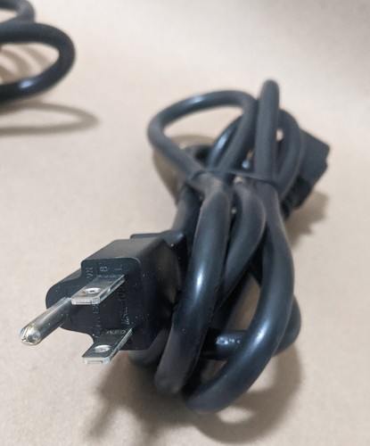 5-pack: 3-Prong US Heavy Duty UL Thick 16-AWG Desktop PC AC Power Cord Cable - Picture 7 of 7