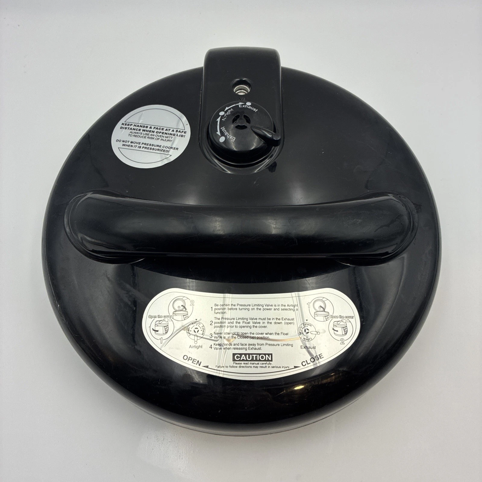 Replacement Lid Only For Elite Platinum EPC-808 8-Quart Electric Pressure Cooker