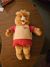 1985 Vintage Teddy Ruxpin Cassette Player WORKS, Batteries Included