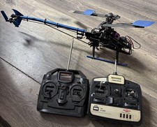 Vintage RC Helicopter With 2 Transmitters Project/Restoration