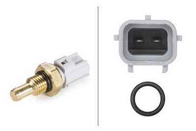 HELLA 6PT 009 309-561 Sensor, Öltemperatur - 12V - geschraubt