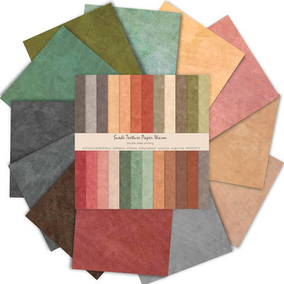 Fall Scrapbook Paper 12X12 - 24 Sheets/24 Designs Double-Sided Autumn Card Stock