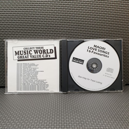 Maori Love Songs CD 16 Favourites New Zealand Collection NZCD-003 Brand New Rare - Picture 9 of 11