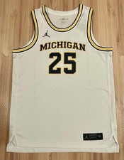 NEW Jordan Brand Michigan Wolverines Basketball Jersey 25