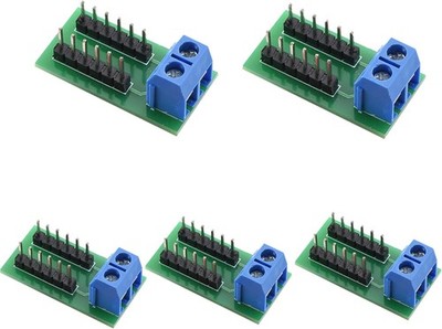 5PCS 2x6 Position Terminal Block Distribution Module Size: 5 Pcs