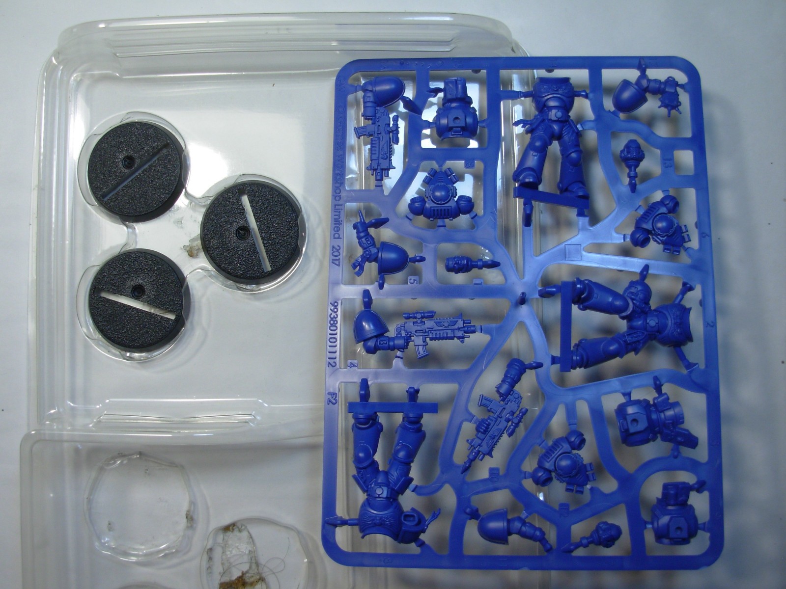 Lotto warhammer 40k Space Marines 3x VINTAGE citadel games workshop GW