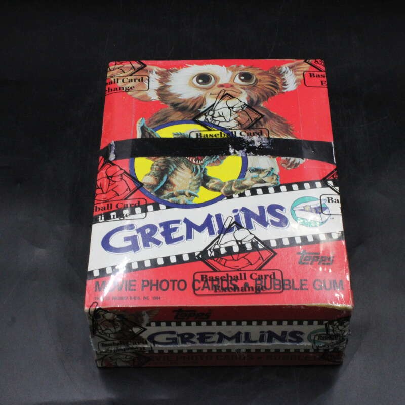 1984 Topps Gremlins BBCE Wrapped Wax Box 36 Packs SZ154