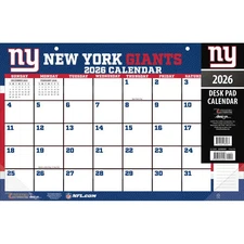 Turner Licensing,  NFL New York Giants 2026 Desk Pad