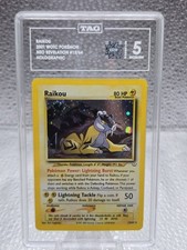 2001 Raikou Holo 13/64 Neo Revelation TAG 5 SWIRL on eBay