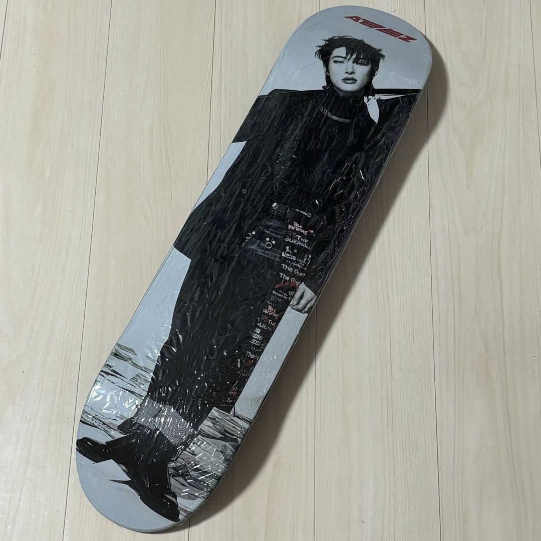 ATEEZ hello82 ボード スケートボードデッキ ミンギ Atez Hello82 Mingi Skateboard Deck Guerilla Era Pop-up