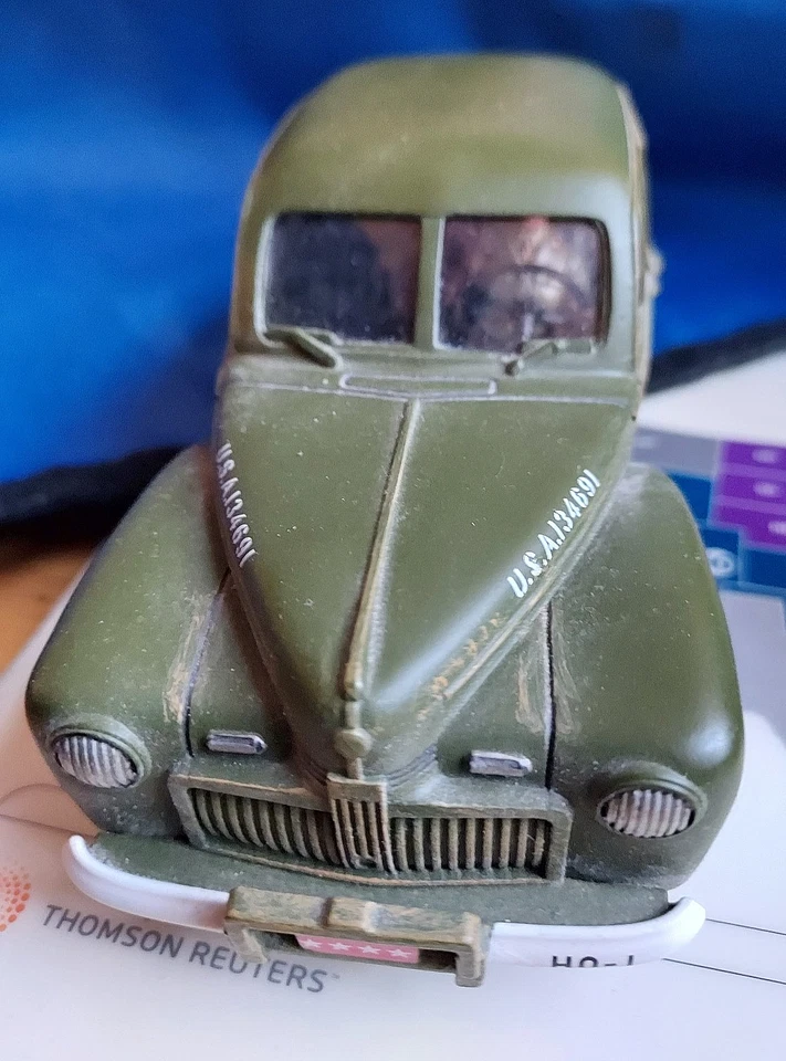 COCHE EISENHOWER & STAFF CON CONDUCTOR D-DAY DE KING & COUNTRY EXCELENTE MÁS SIN CAJA Foto 2 de 4