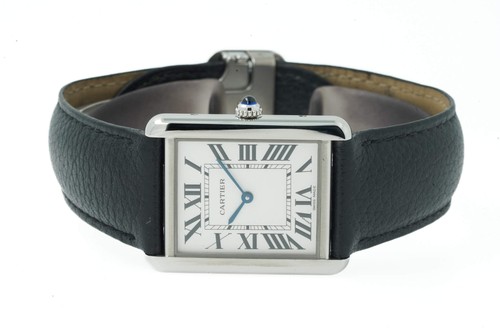 Cartier Tank Solo WSTA0028 3169 Silver Dial 34.8mm 09/2018 12359U