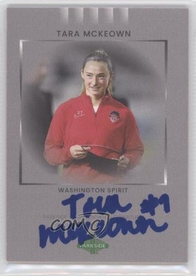 2022 Parkside Paramount NWSL Silver 10/25 Tara McKeown #PSS-TM Auto 0ef9