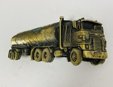 The Great American Buckle Co. Semi Tanker Truck Cab Over Vintage 1982