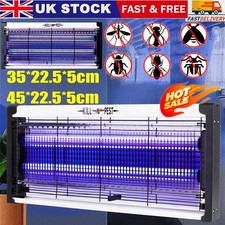 50W Bug Zapper Electric Insect Killer Mosquito Fly Pest Trap UV LED Indoor Lamp
