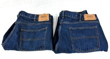 Lot of 2 Cintas Denim Work Pants Jeans 36x32