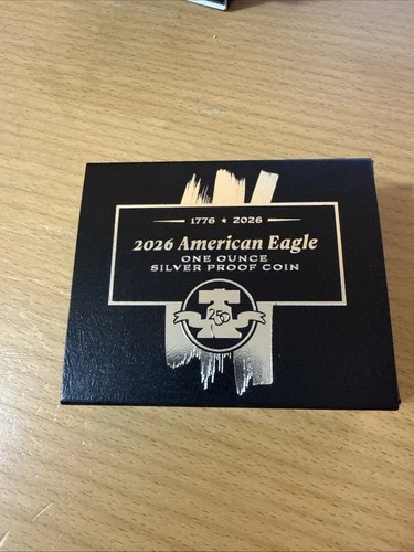 2026 W PROOF AMERICAN SILVER EAGLE (1776-2026) 250th PRIVY US MINT