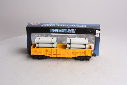 Atlas 1003004-2 O Gauge Ohio Seamless & Tube Division Gondola mit Rohrladung #1908 | Zustand: Used