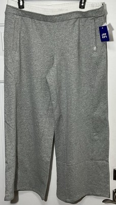 $35(Regular) Joy Lab Med-Rise Wide/Barrel Leg Gray Lounge/Sweatpants Women s XL