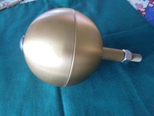 Finition boule dorée 12 pouces avec tige 1/2 po