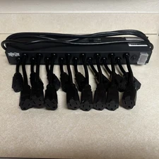 Tripp Lite Rack-Mount AC Charger Power Strip, 1U, 16 Outlet 120V Dongle 15f Cord