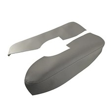 Car Front Door Panel Armrest Cover Interior Door Trims for Acura TL 2009 Gray