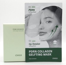O HUI Prime Advancer PDRN Collagen Gelfting Mask 4 Sheet Lifting K-Beauty