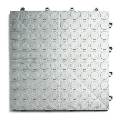 Garage Floor Tiles 48 Pack 12x12 Interlocking Heavy Duty Alloy GD48ALLY Floors